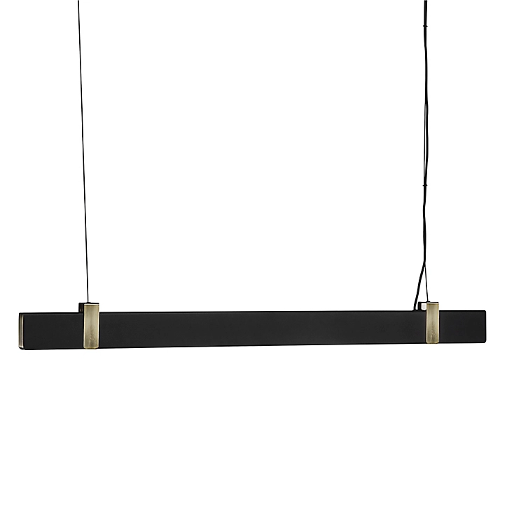 Suspension Lilt réglable LED intégrée IP20 2000 lm 27W blanc chaud Nordlux noir