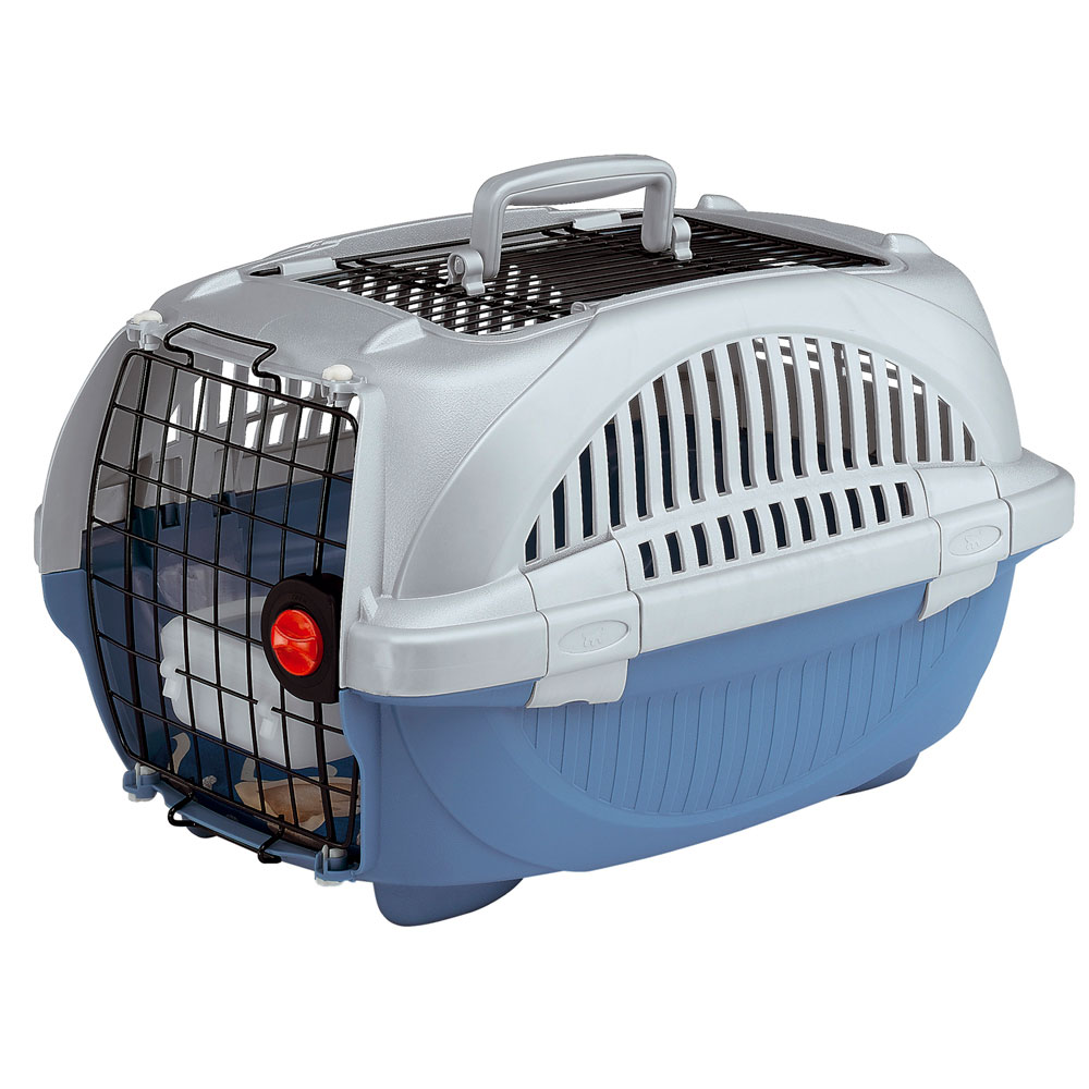Porte-chiens chats voyage toit ouvrant ferplast atlas deluxe open