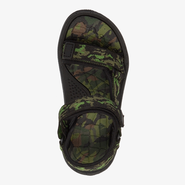 Scapino jongens sandalen met camouflageprint