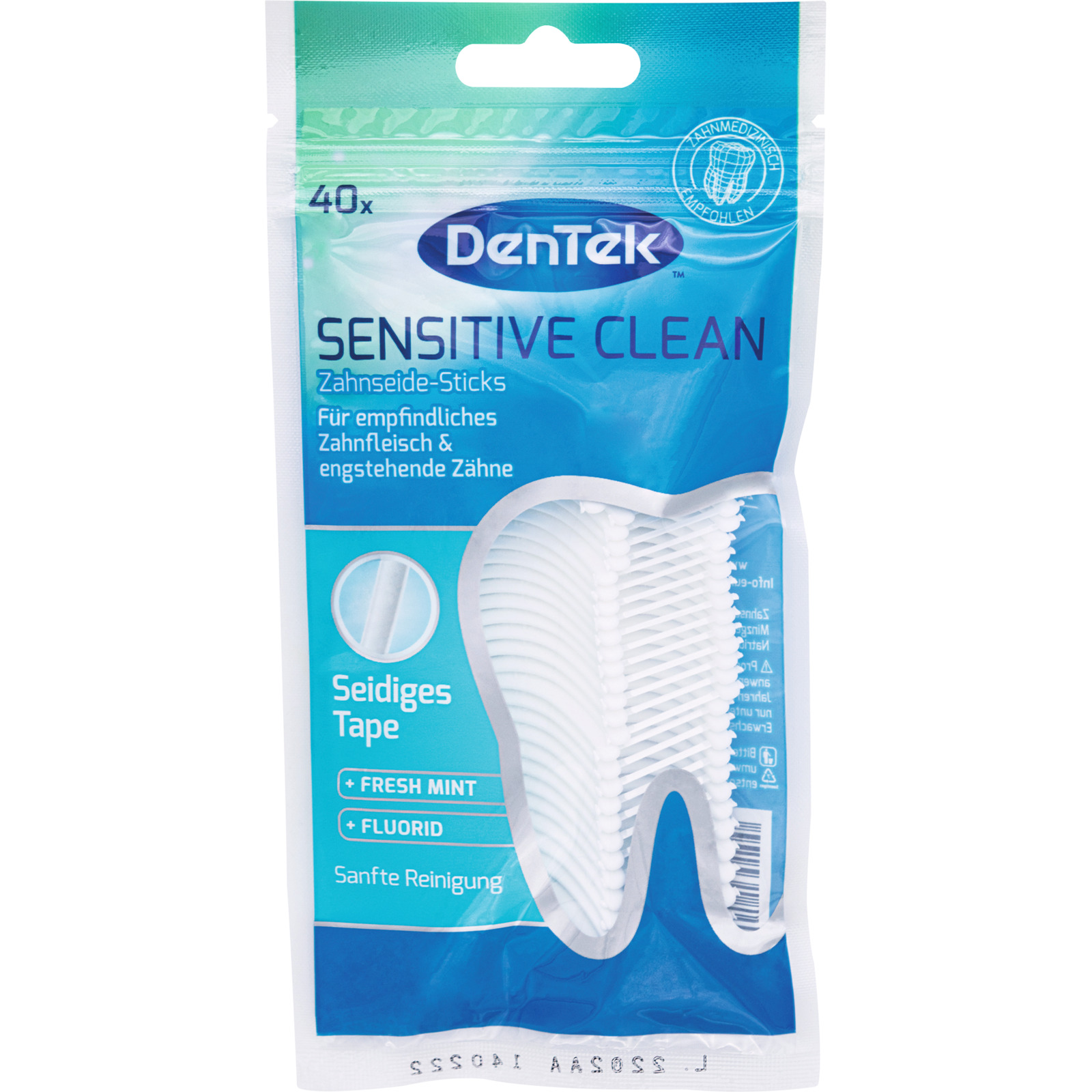 DenTek Sensitive Clean Zahnseide 40 Stück