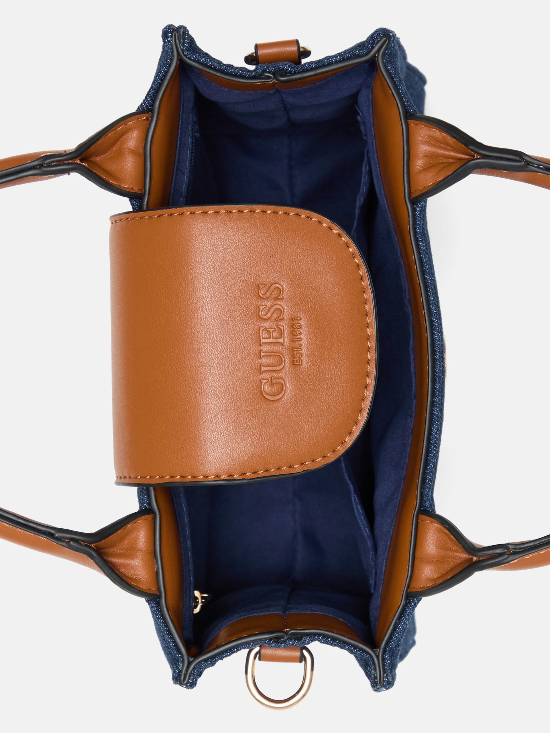 Bolsa pequena de jeans