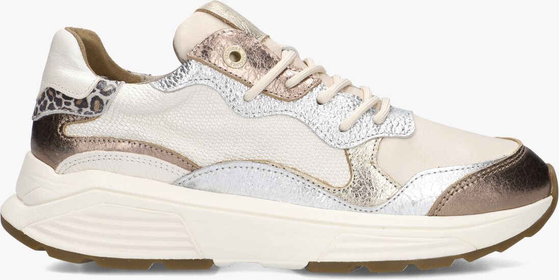 beige xsensible lage sneakers rainbow