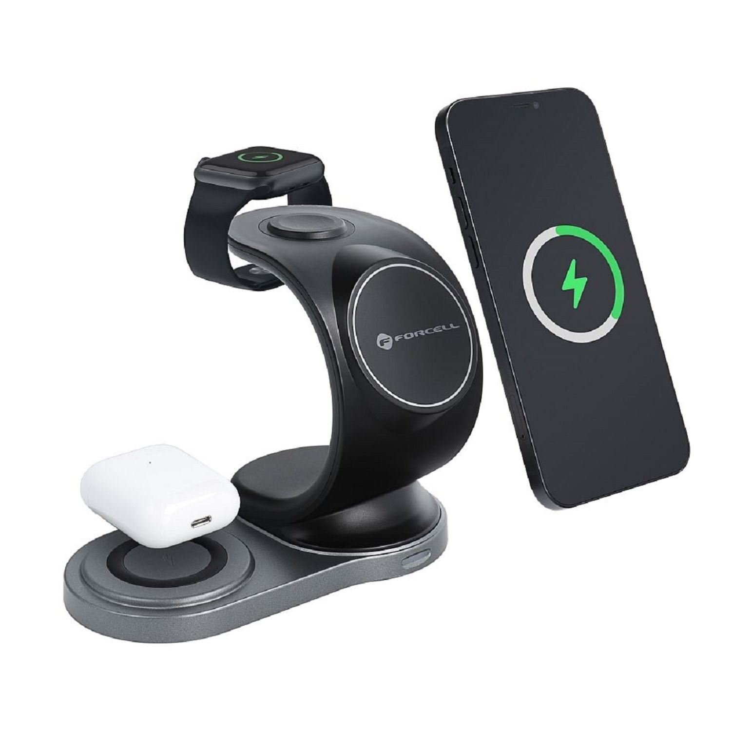 Wireless drahtlose Ladegerät 3in1 15W Segel Mag Ladegerät