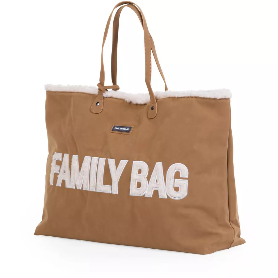 CHILDHOME Family Bag Velours braun