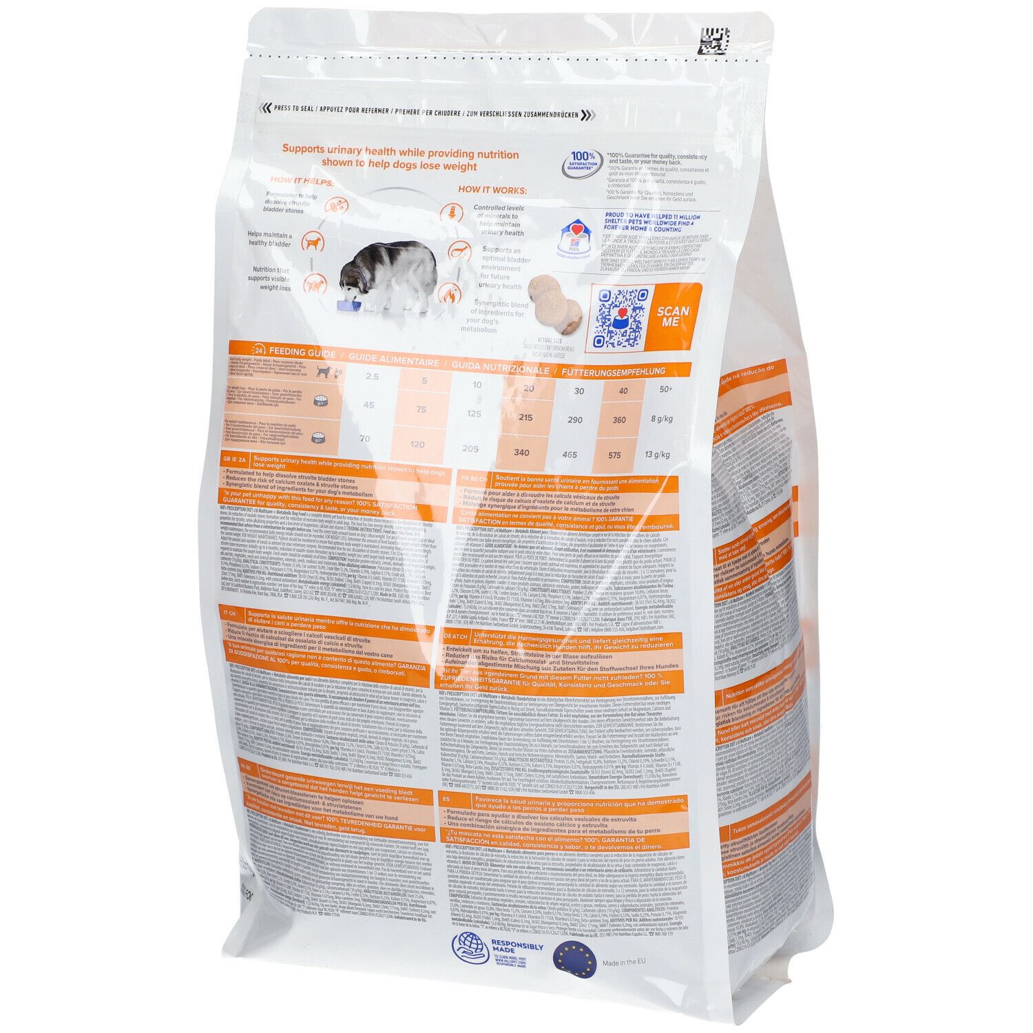 Hill's™ PRESCRIPTION DIET™ c/d Multicare Urinary + Weight + Metabolic Chien