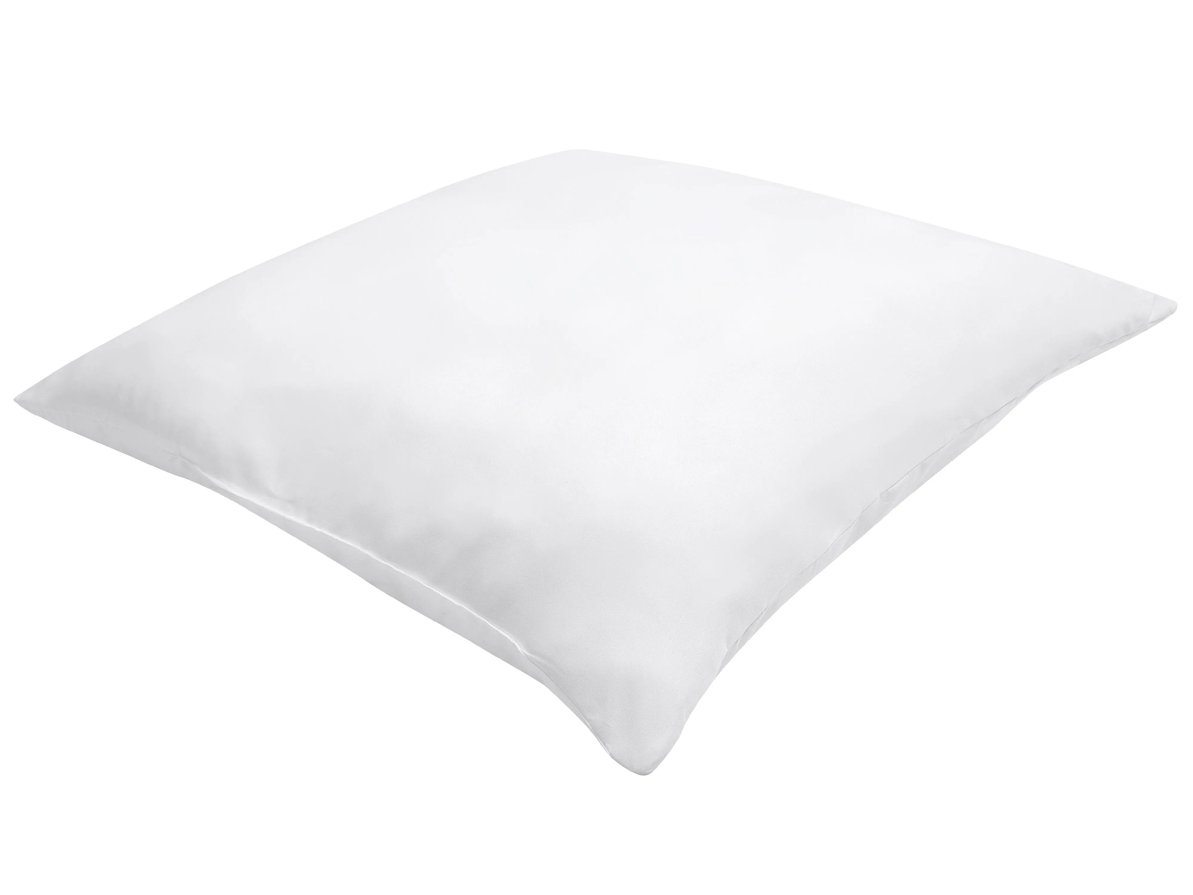 Set van 2 kussens ERRIGAL Laag Microvezel 80 x 80 cm Wit
