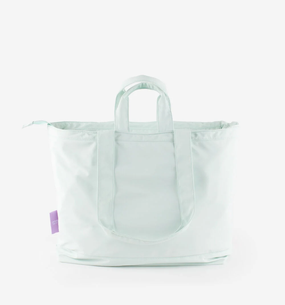 SAC SHOPPING NYLON BRODÉ Sac shopping pour femme MELON