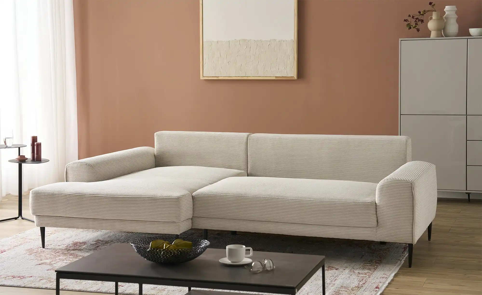 switch Ecksofa aus Cord Capitol