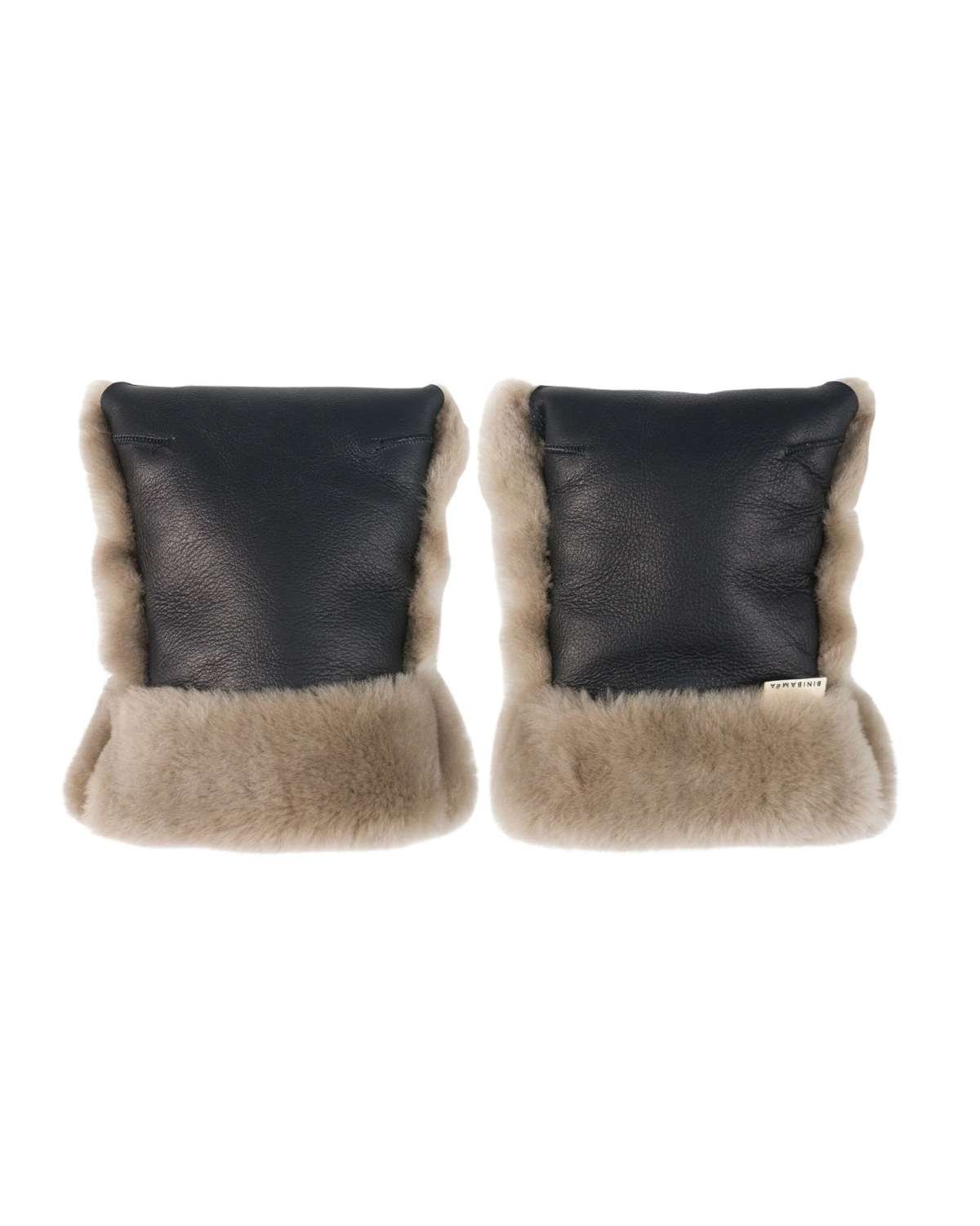 Håndmuffe Vogn – Lammeskin Merino | Buggy Mittens
