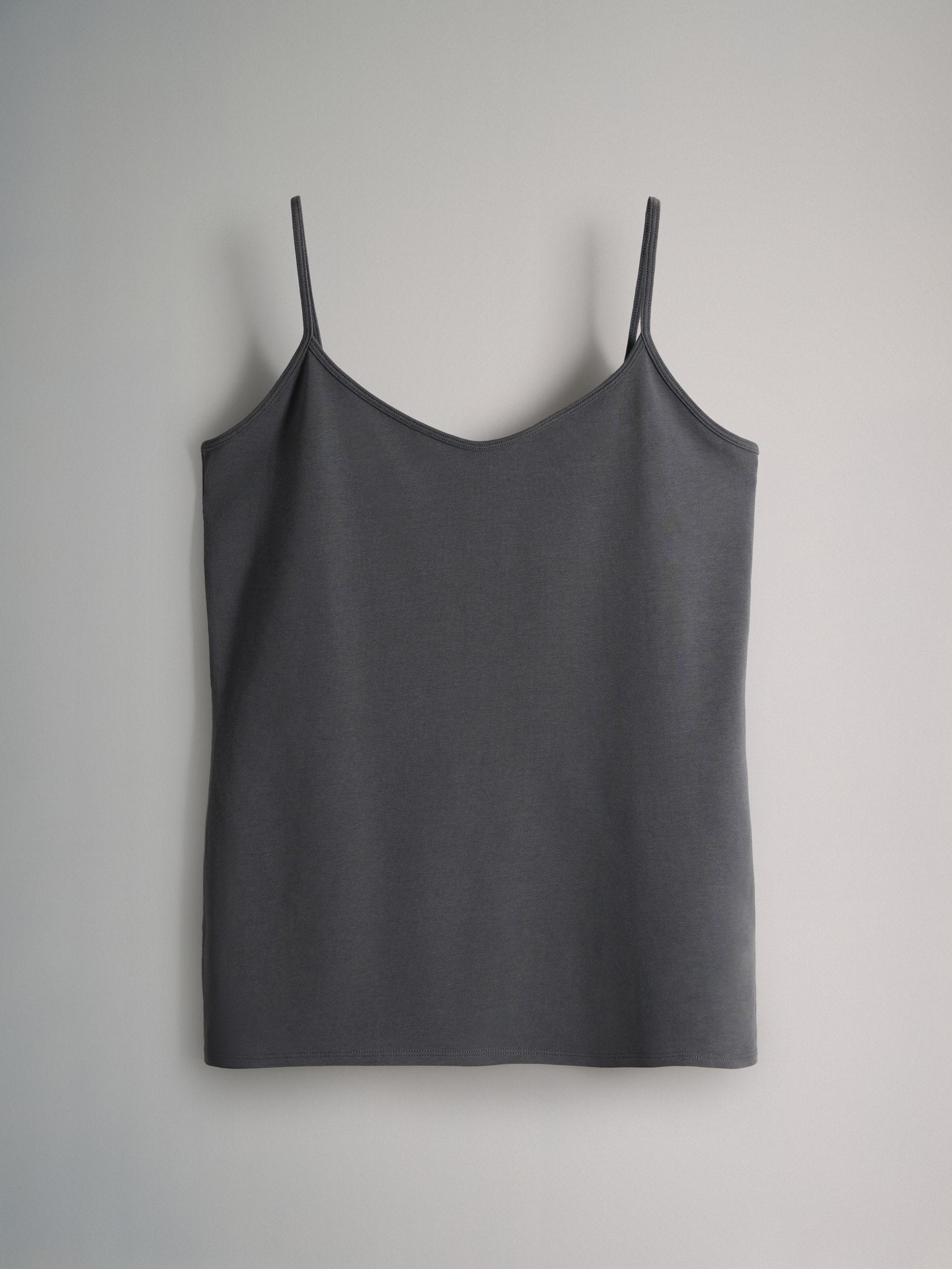 Zwart/grijs/Strepen/lichtgrijs gemêleerd/Wit - The Set 5 pakken dunne bandvest Tops
