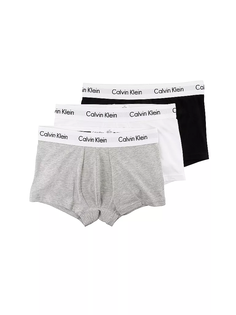 CALVIN KLEIN Pants 3er Pkg 998 hellgrau