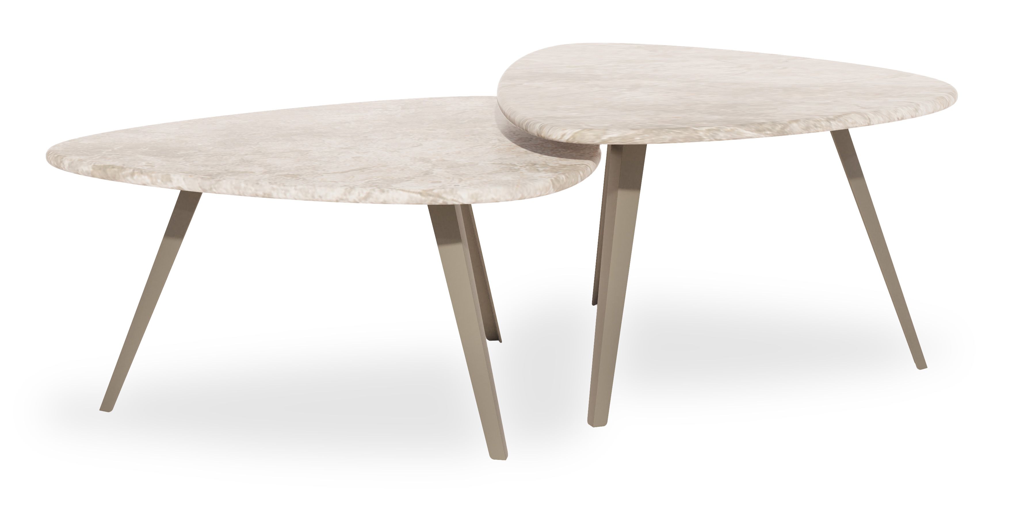 Salontafelset Semma B80 x D65 x H40 cm