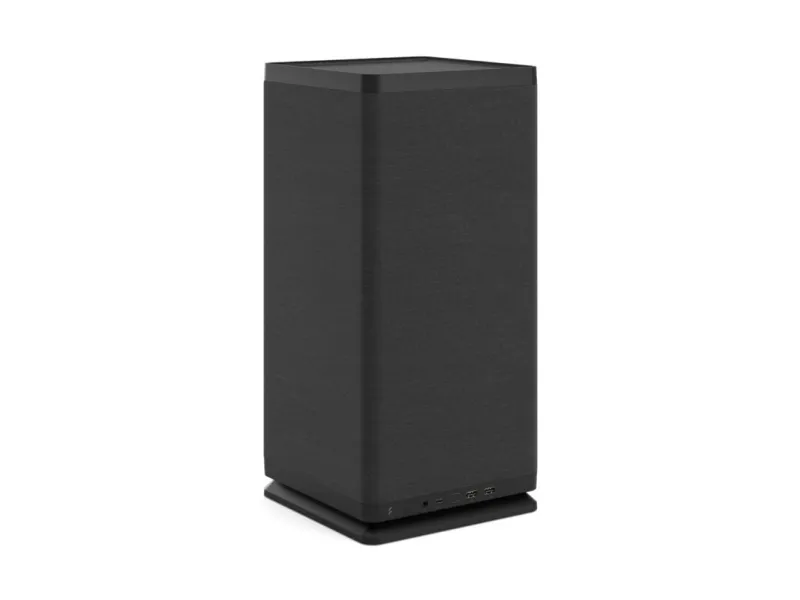 Fractal Design Mood - PC-etui - mini ITX - ingen strømforsyning (SFX / SFX-L) - lysegrå - USB/Audio/Mic