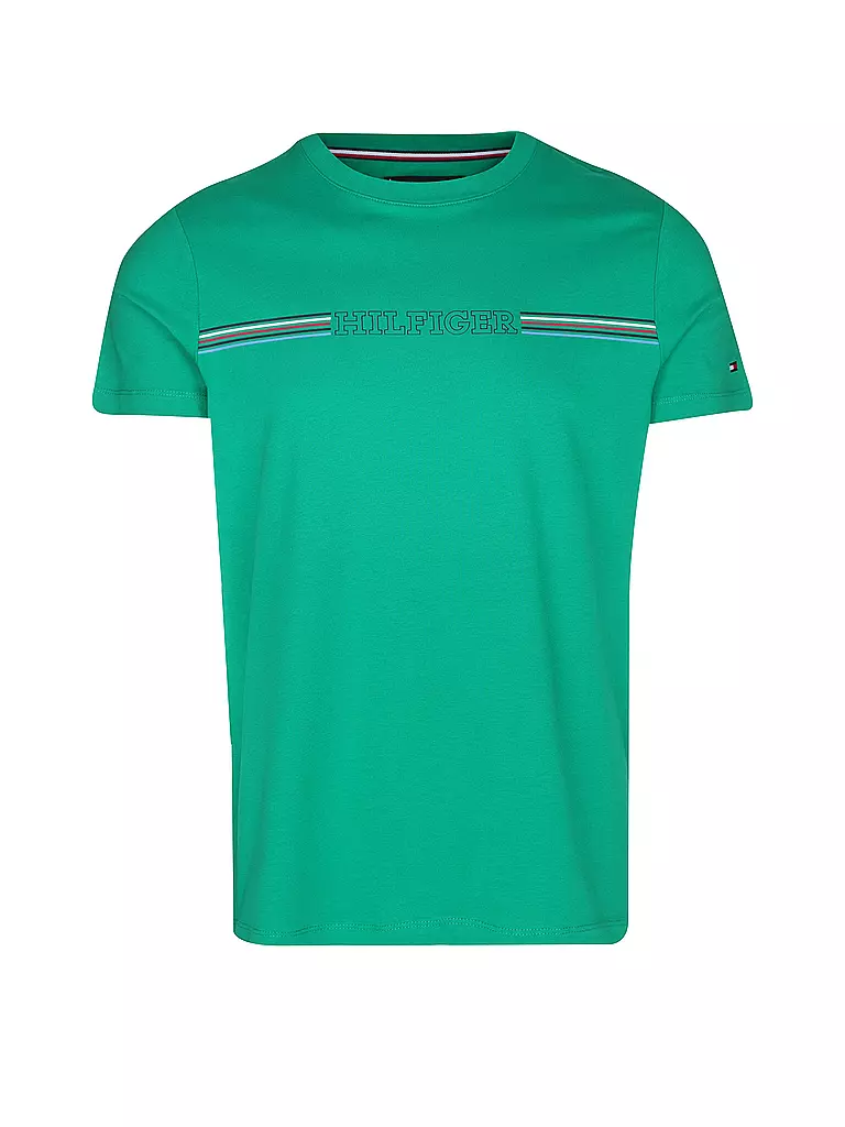 TOMMY HILFIGER T-Shirt grün