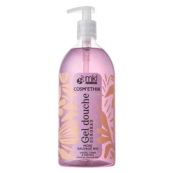Gel de Banho Orgânico de Amora Silvestre MKL Green Nature Cosm'etik 1L