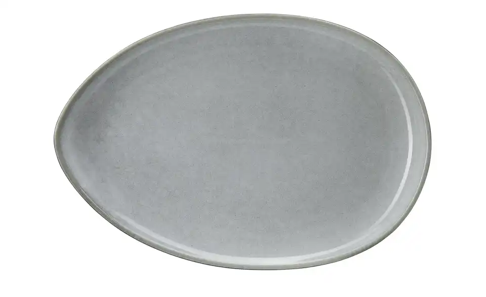 Peill+Putzler Servierplatte Como Schwarz, matt, Grün 41 cm