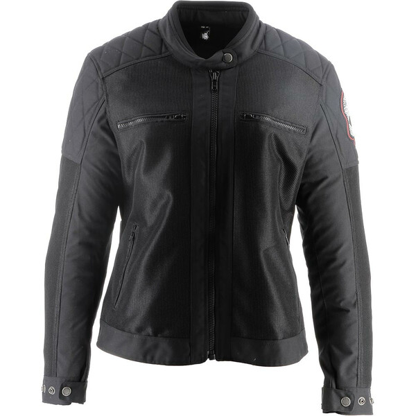 Helstons - Blouson femme Widow Air Tissu Mesh Noir