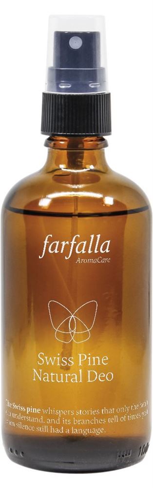 Farfalla Swiss Pine Natural Deodorant Glasfl 100 ml