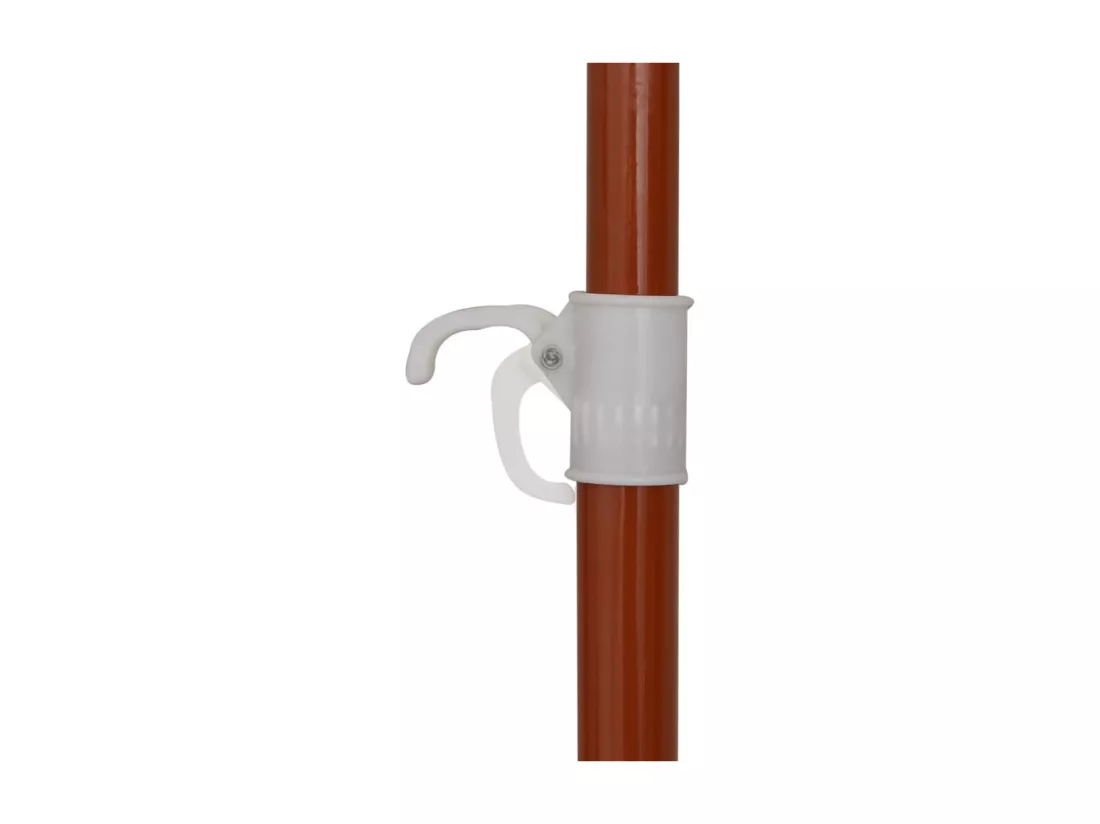 Parasol avec mât en acier 180 cm Sable