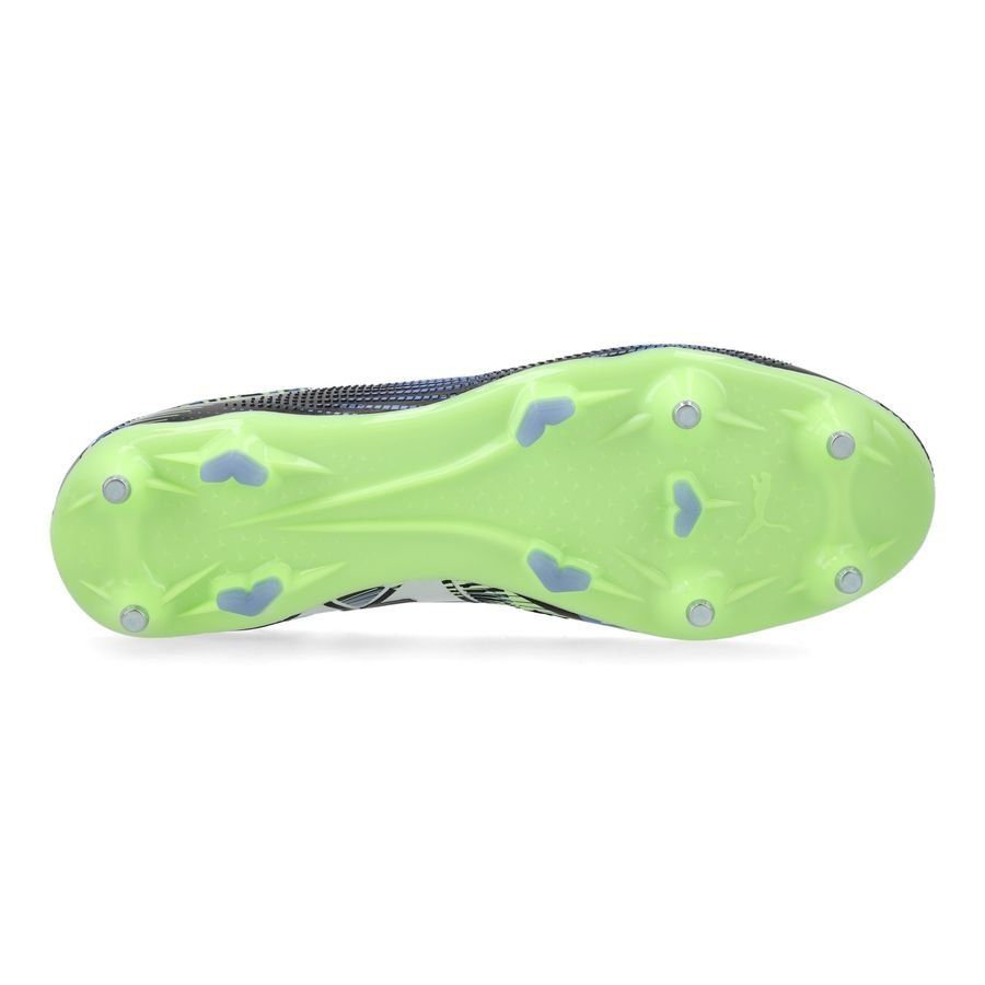 PUMA Future 7 Match SG Lights Out - Gray Skies/Blanc/Fizzy Apple