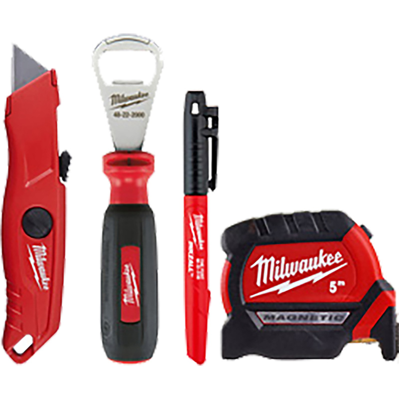 Milwaukee handgereedschapspakket 4-delig