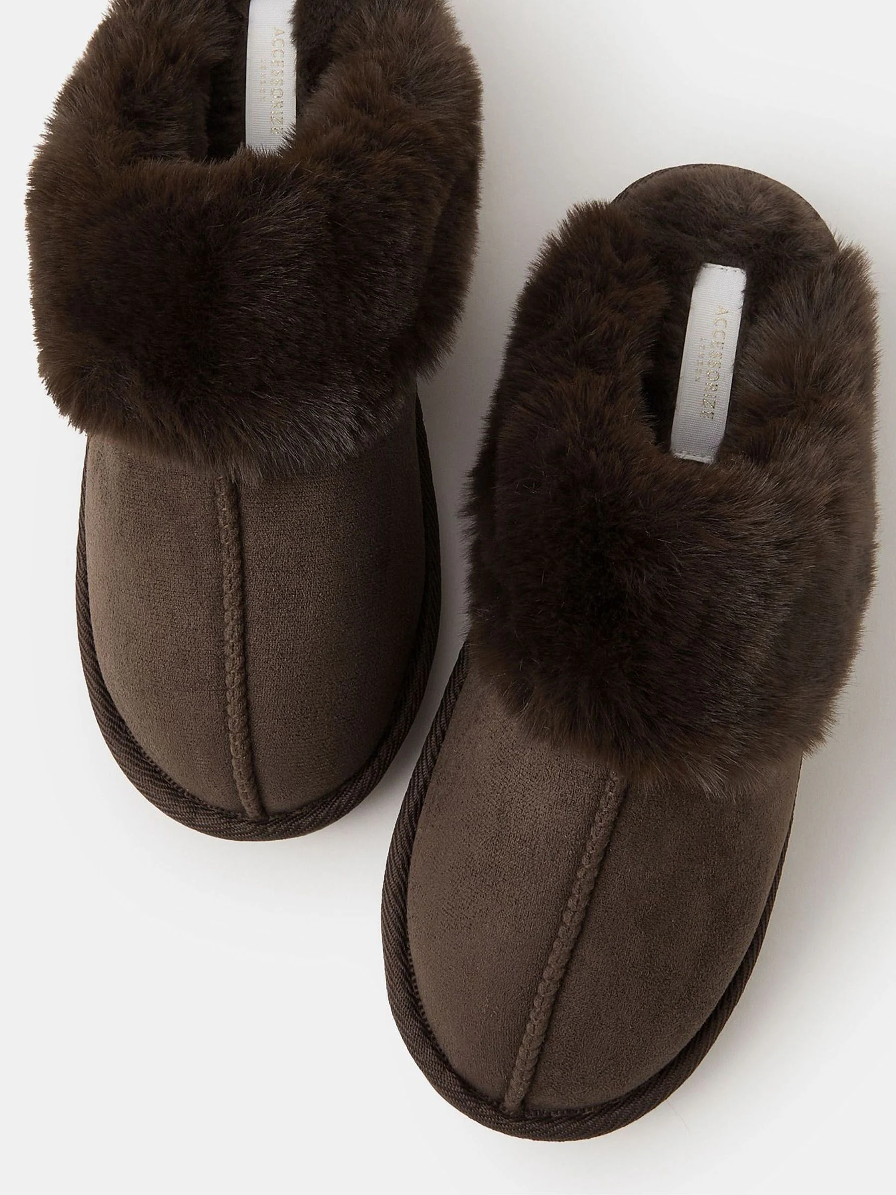 Accessorize Suedette Mule Slippers