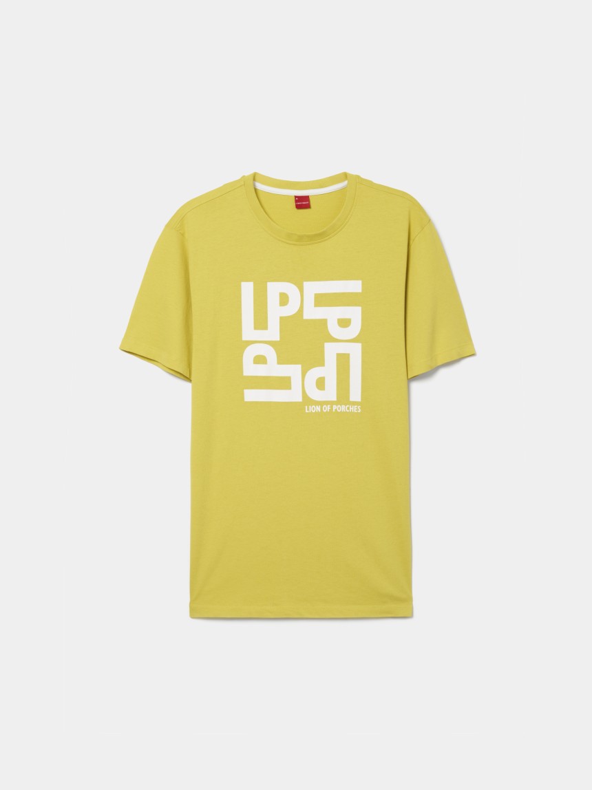 T-shirt com estampado em algodão