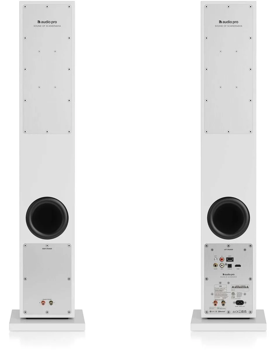 Audio Pro A38 Blanc Enceintes sans fil hi-fi