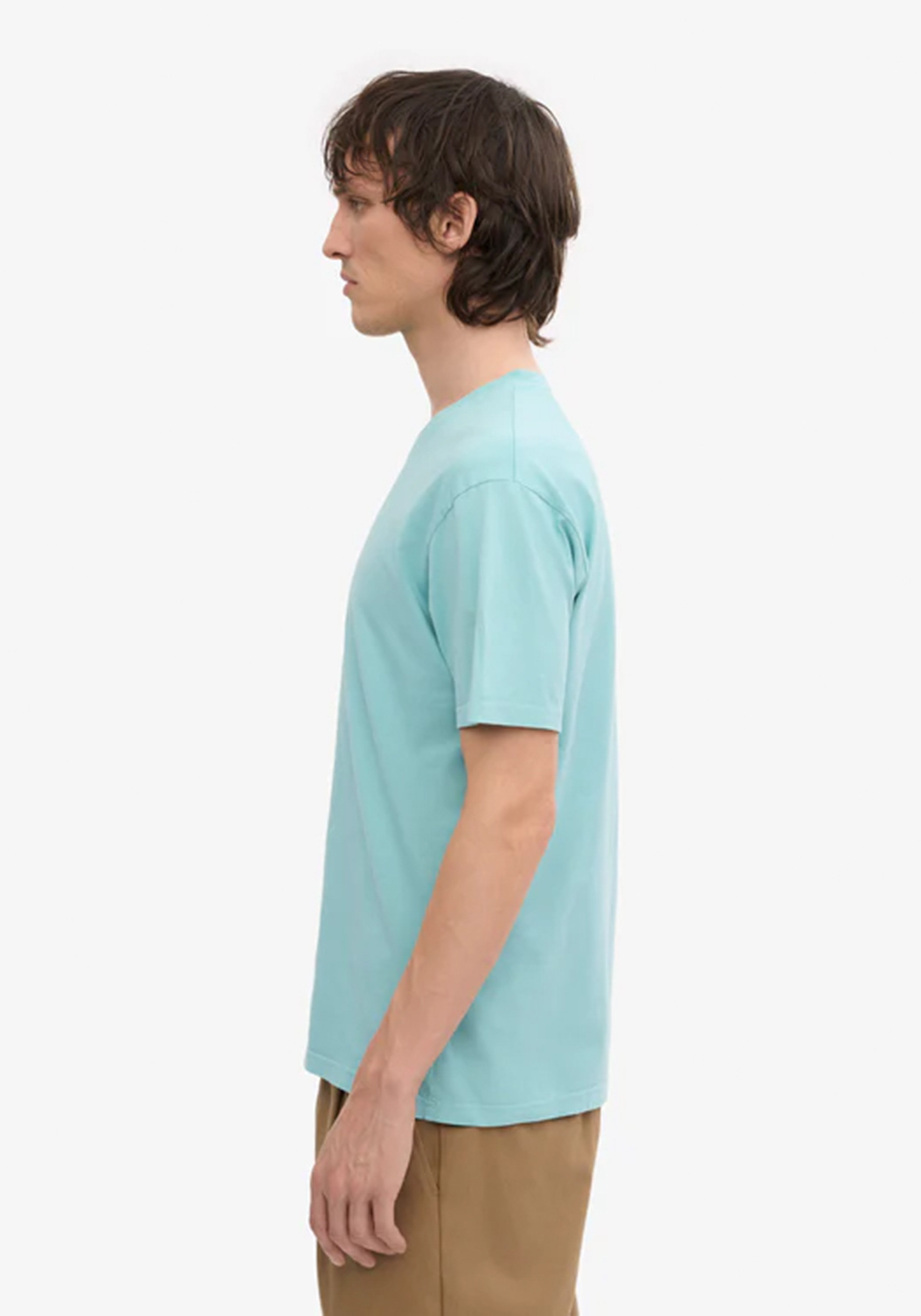 Colorful Standard Herren-T-Shirt Teal Blue