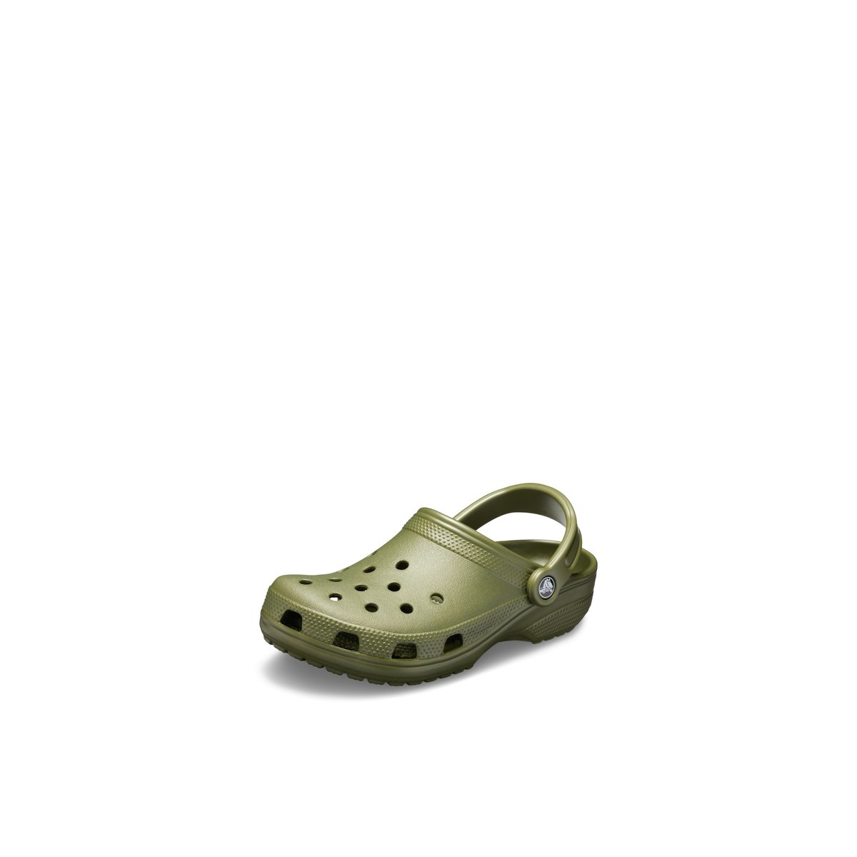 CROCS-Classic-m-Sabot d'eau - Talon plat - Vert