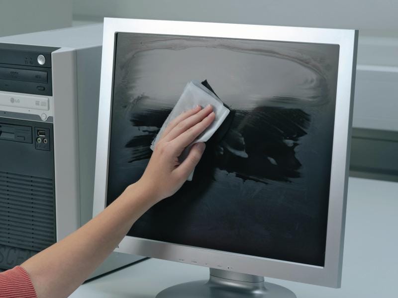 DURABLE Bildschirmreinigungstücher Screenclean Box 100 Stüc Reinigungstücher