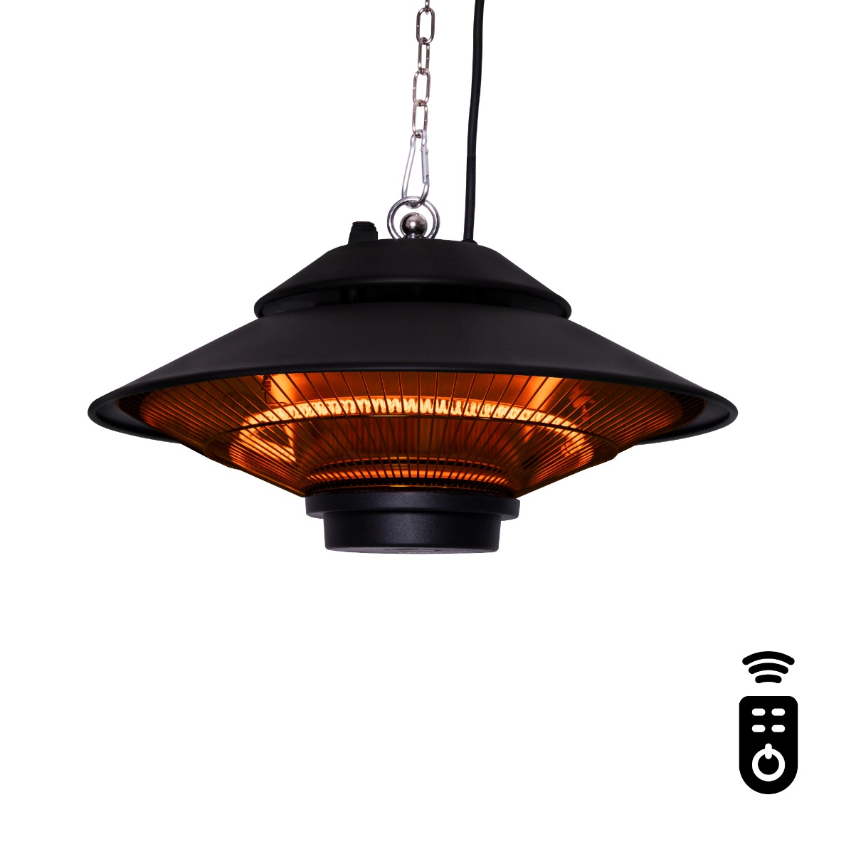 VONROC Albano 1500 watt hangende terrasverwarmer