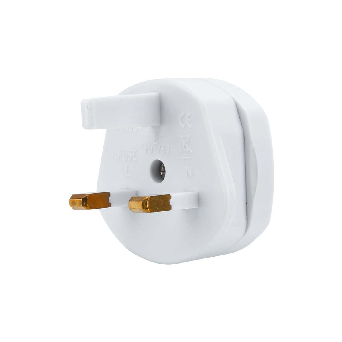 4x Socket Adapter Travel Converter (uk type g til usa)