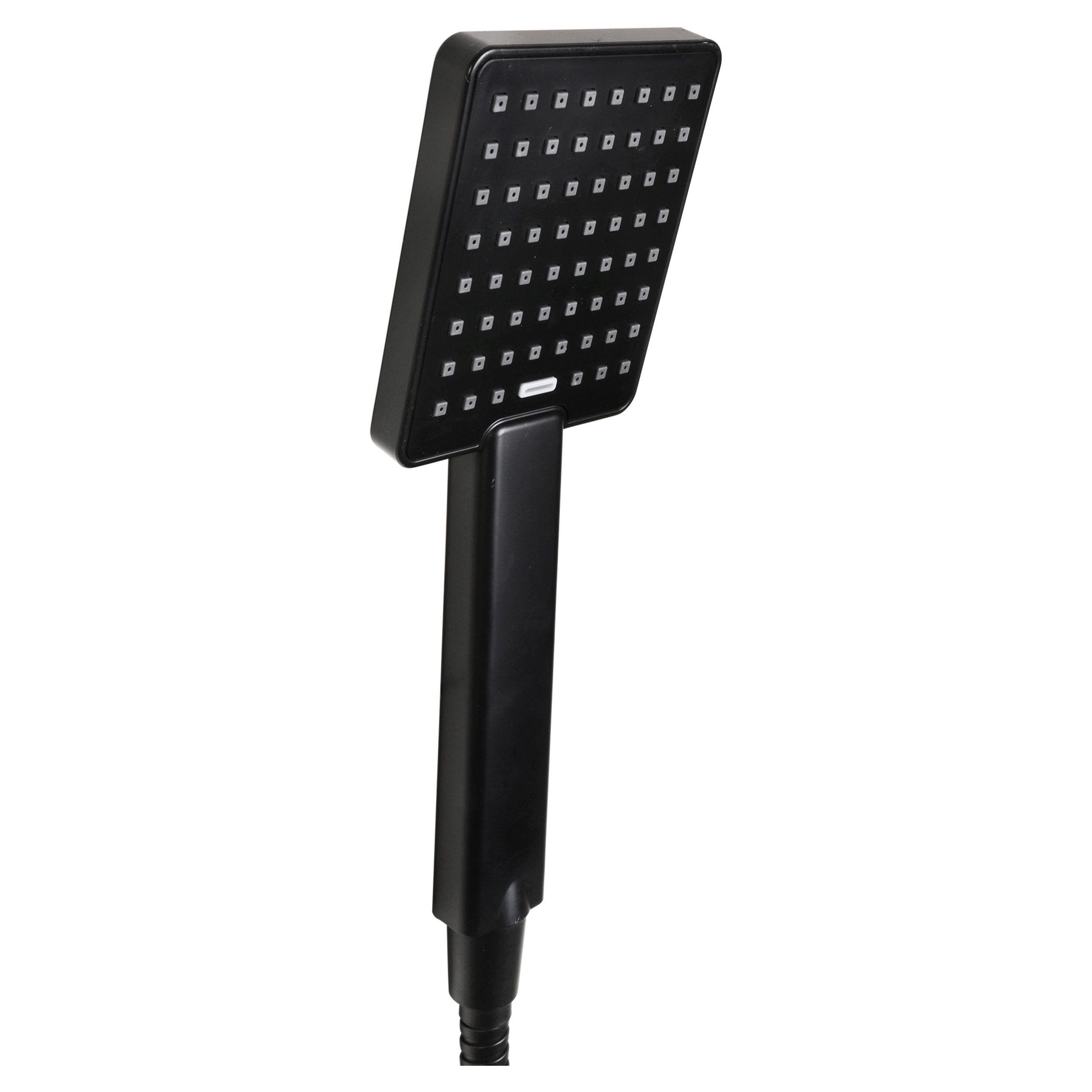Differnz Thermoline opbouw regendouche vierkant 25cm mat zwart