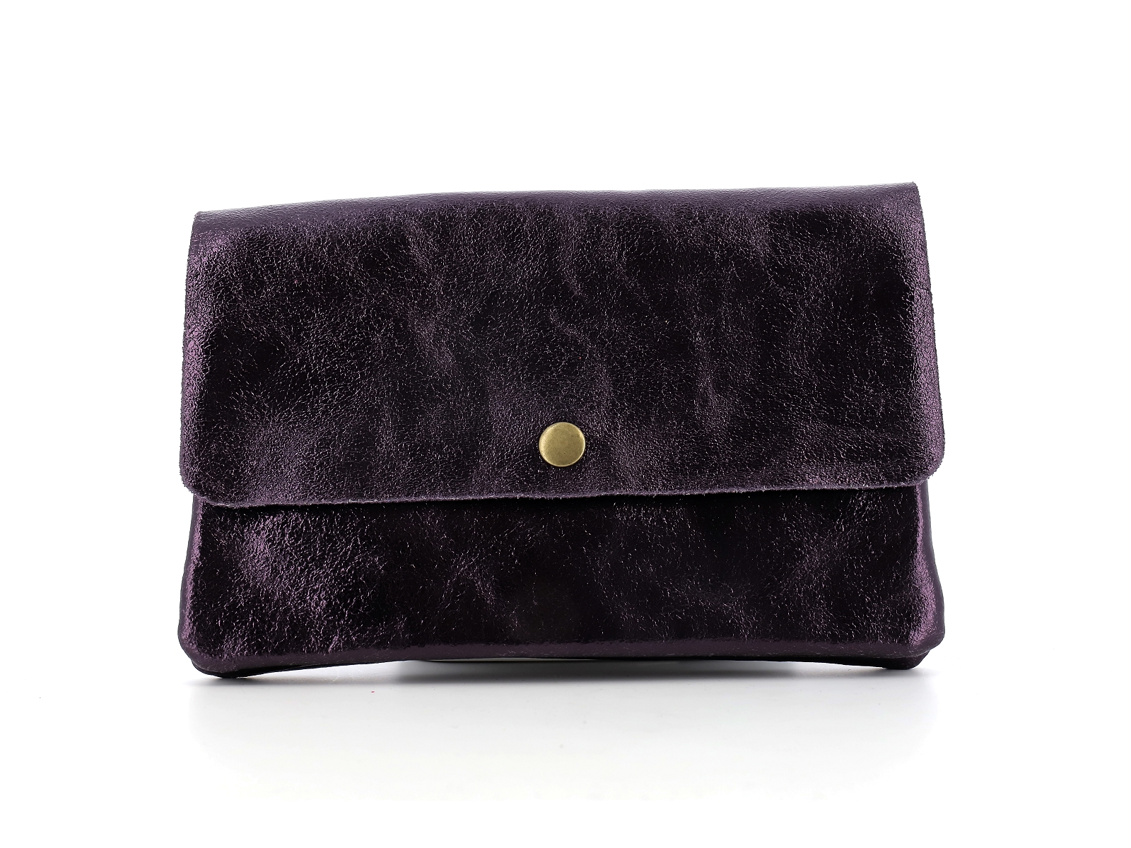 L brand-107 PETIT SAC CUIR Cuir Violet