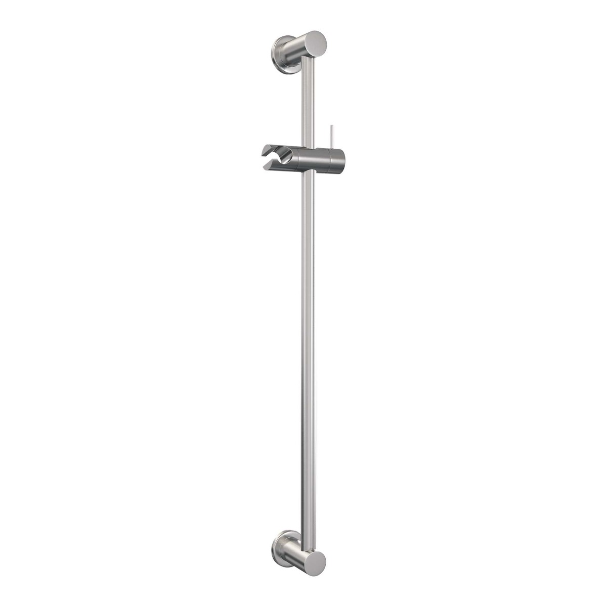 Brauer Brushed Carving thermostatische badkraan met glijstang en 3 standen handdouche RVS geborsteld PVD