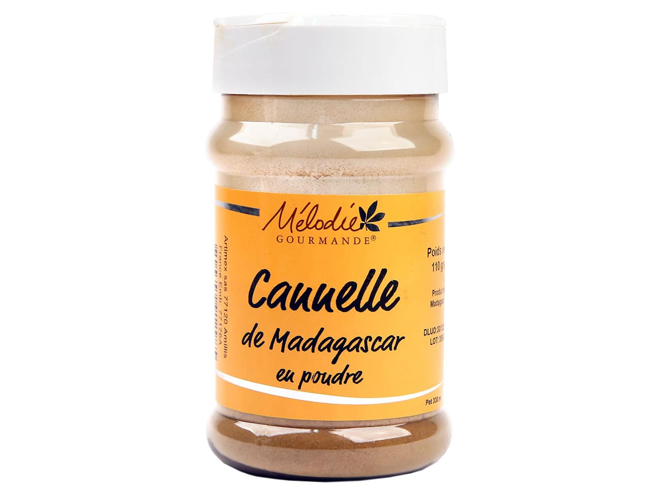 Cannelle poudre de Madagascar - 110 g - Mélodie Gourmande
