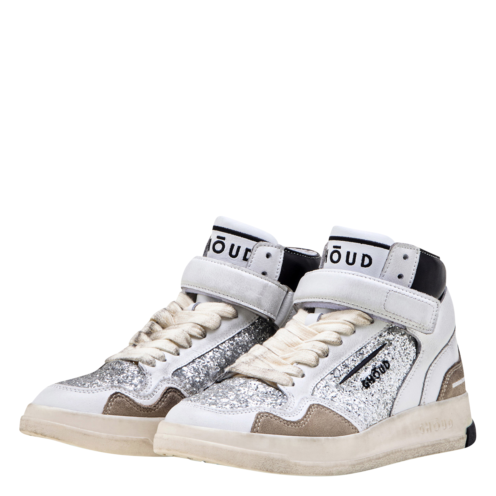 TWEENER BR - Baskets montantes à paillettes| Gris