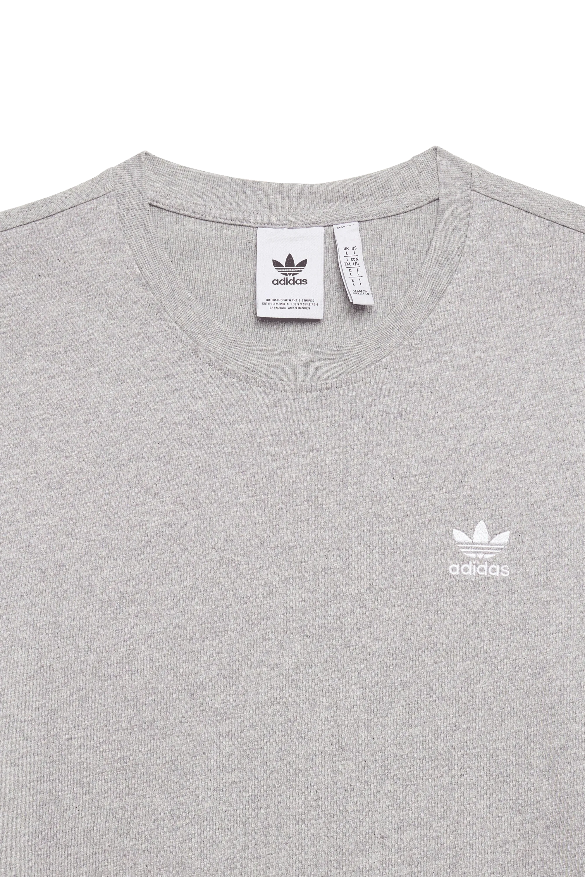 ADIDAS T-shirt manches longues B+F TREFOIL TEE Gris