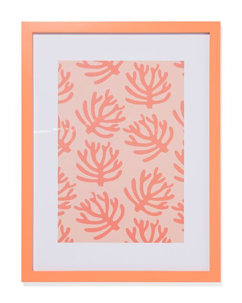 cadre photo 30x40 bois corail