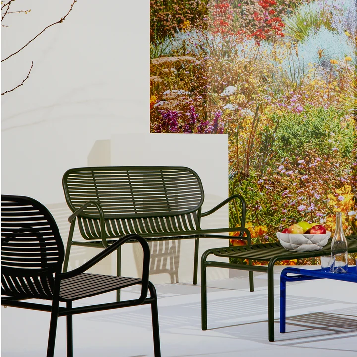 Petite Friture - Week-End Sofa Outdoor, gelb