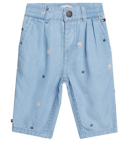 Tommy Hilfiger Jeans - Hellblau m. Blumen