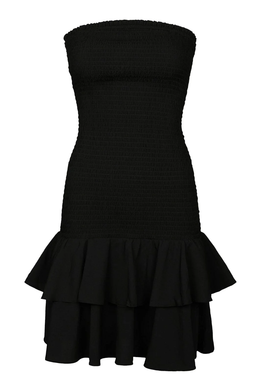 Neo Noir Mikka Solid Smock Dress 165497