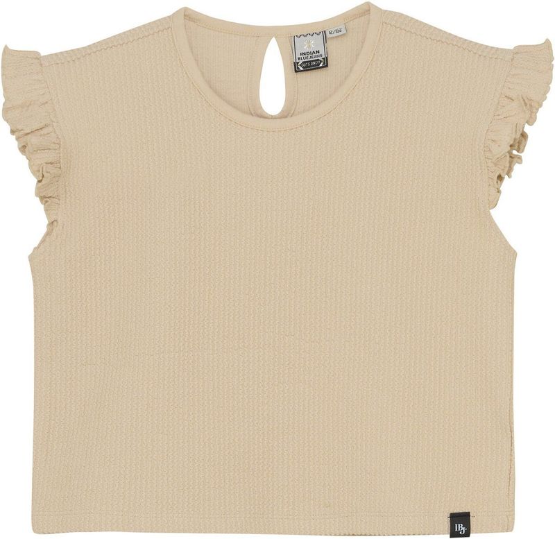 Indian Blue - Zomer Top - Cropped - Ruffle