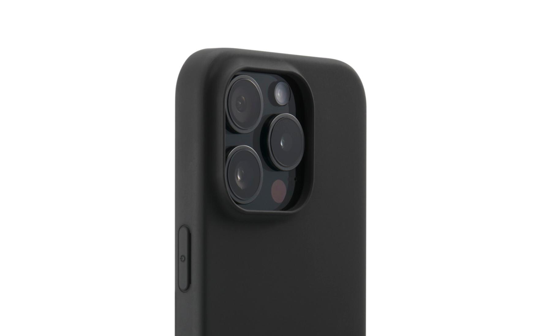 Back Cover Fantastic Feel Schwarz für iPhone 16 Pro MaxHama Fantastic Feel Handy-Schutzhülle 17.5 cm (6.9