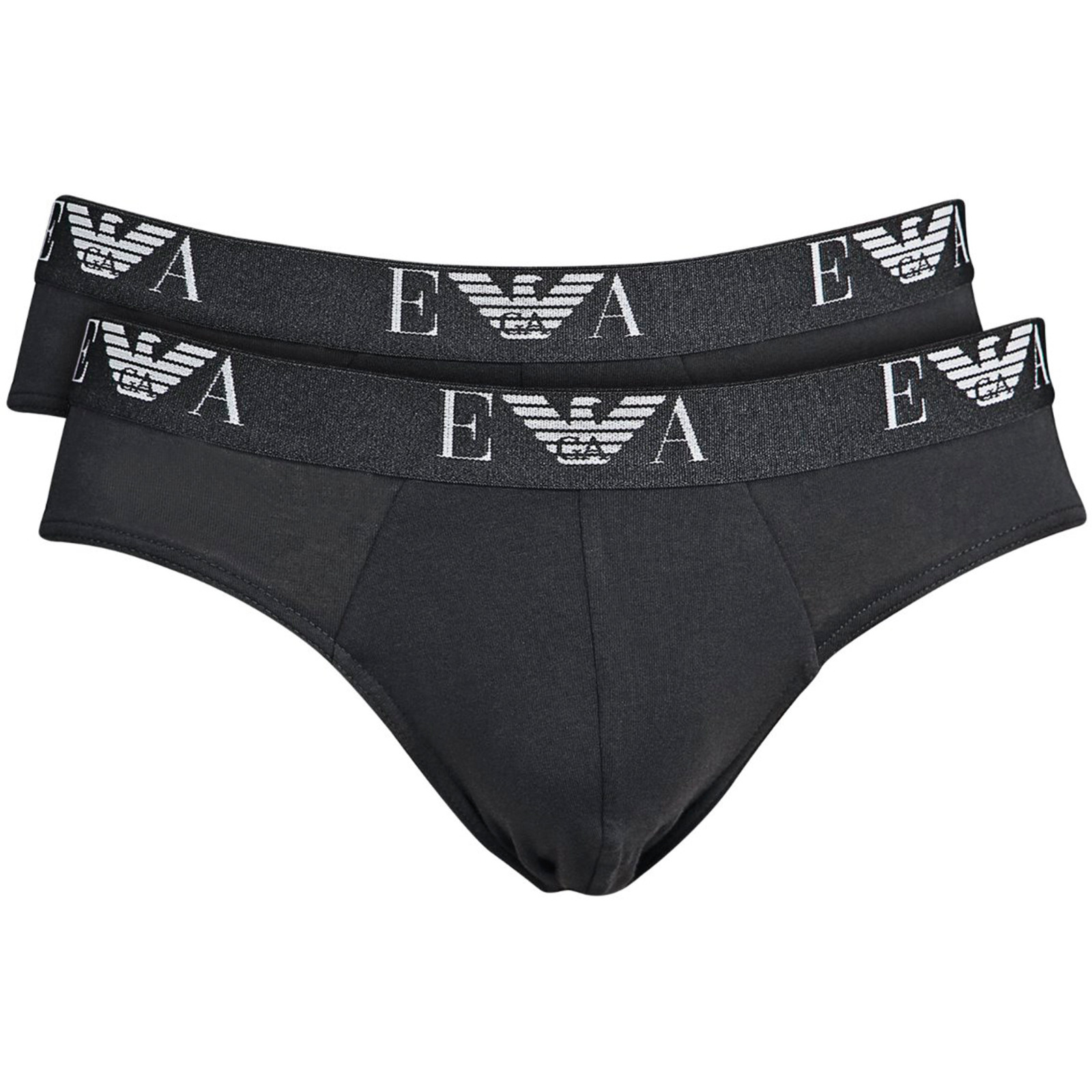 Emporio Armani Herren-Slip, 2er-Pack S