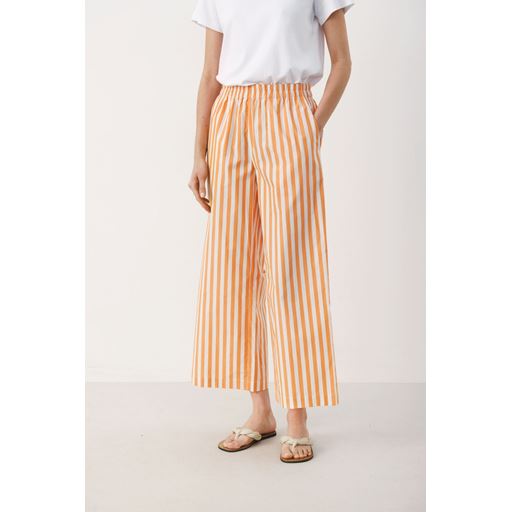 Part Two AishaPW Bukser, Mandarin Orange Stripe, 38
