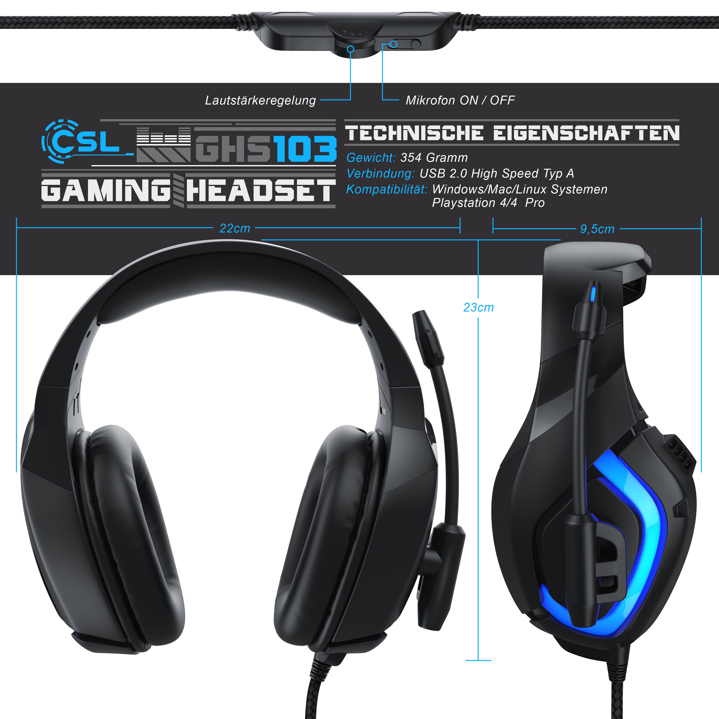 CSLGaming-Headset, 