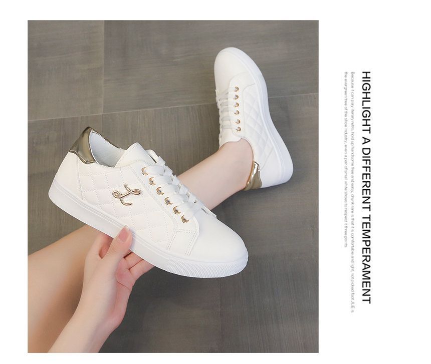 caneik - Veterschoenen met letters