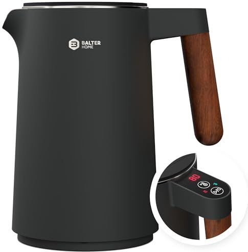 BALTER - WK-08 - Waterkoker - Roestvrij Staal - Temperatuurregeling 45 °C tot 100 °C